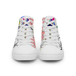 Women’s high top canvas shoes