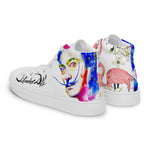 Women’s high top canvas shoes