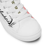 Women’s high top canvas shoes