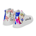 Women’s high top canvas shoes
